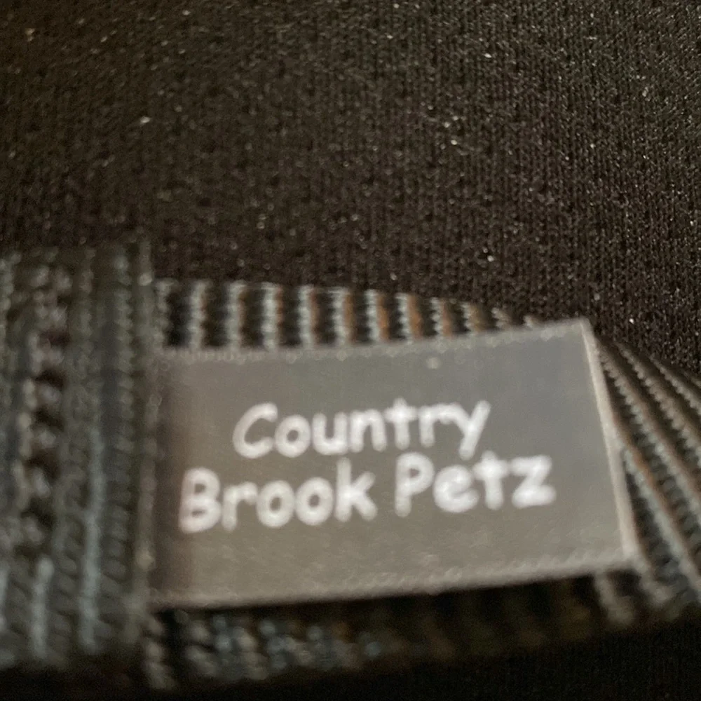 Country Brook Design - Martingale Heavyduty Nylon Dog Collar (XL 1” Wide Black)